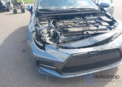 2022 Toyota Corolla Se from USA, damaged, VIN JTDS4MCE7NJ096559